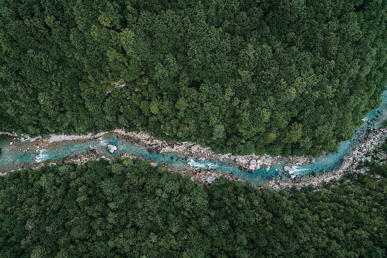 How are Rivers formed?