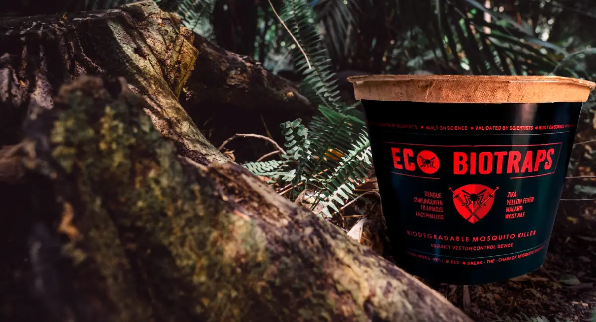 Eco BioTraps : Sustainable mosquito control breaks breeding cycle!