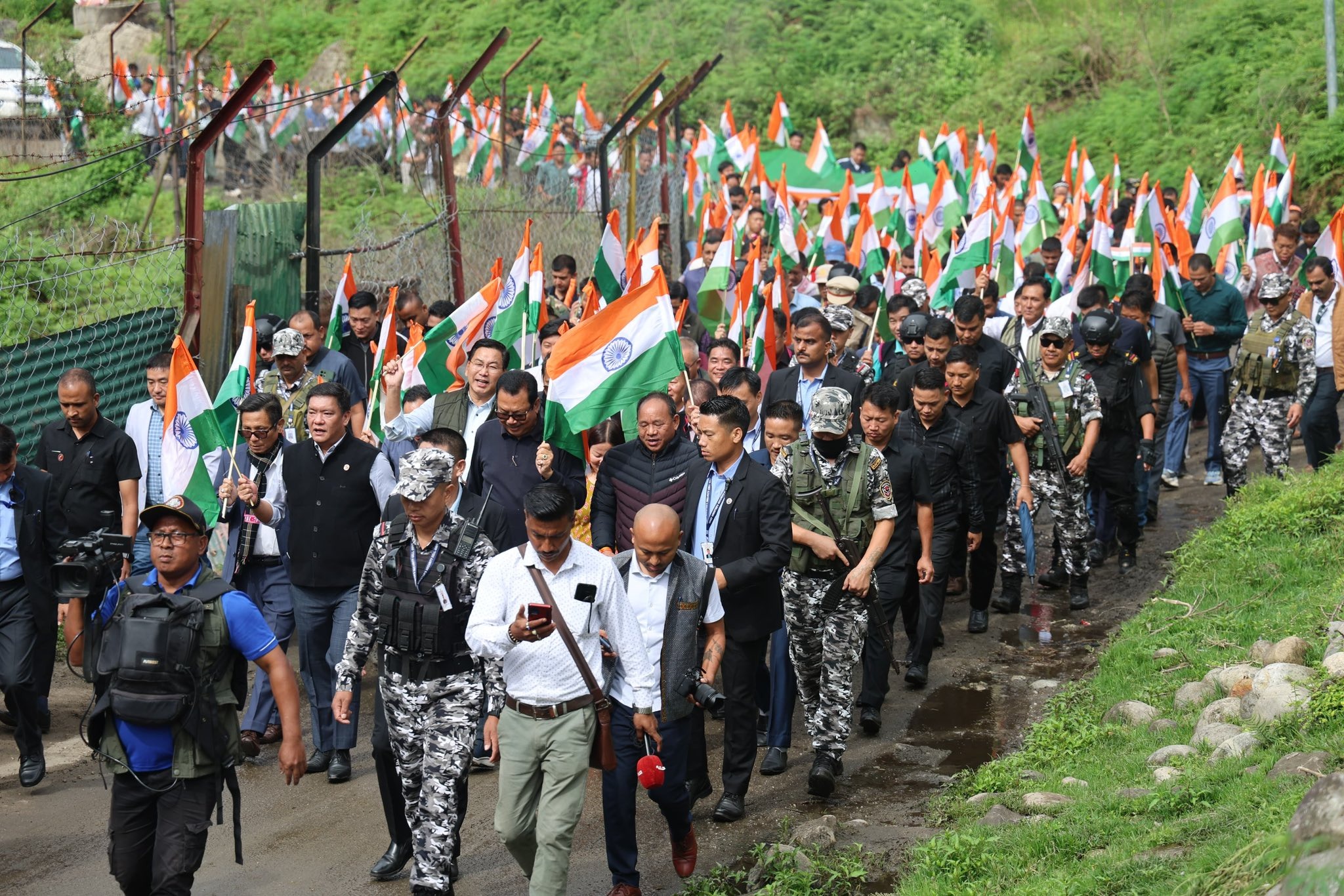 BJP launches 'Tiranga Yatra' to nationwide to honour the armed forces